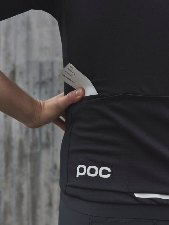 Koszulka rowerowa POC M's Thermal Lite - czarny
