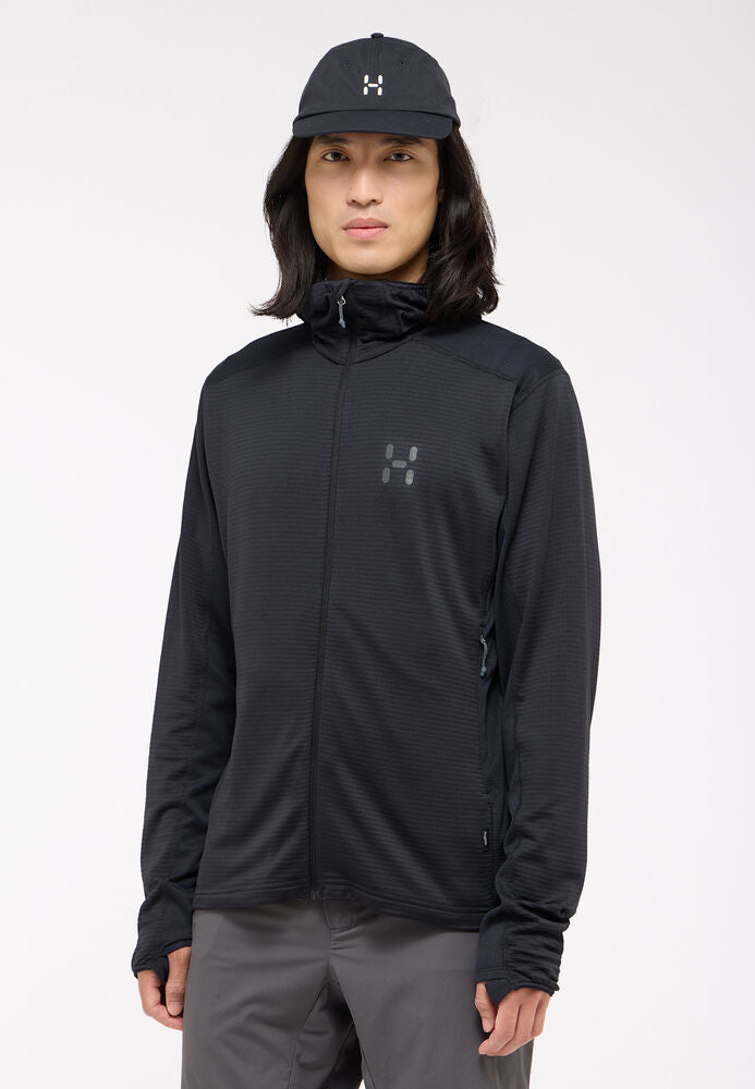 Bluza HAGLÖFS L.I.M Mid Multi II Hood Men true black