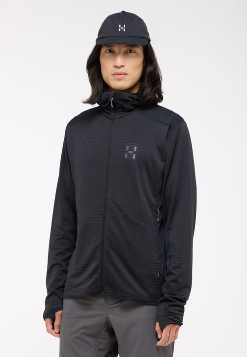 Bluza HAGLÖFS L.I.M Mid Multi II Hood Men true black
