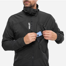 Kurtka narciarska męska MILLET M RUTOR XCS AIR HOODIE czarna
