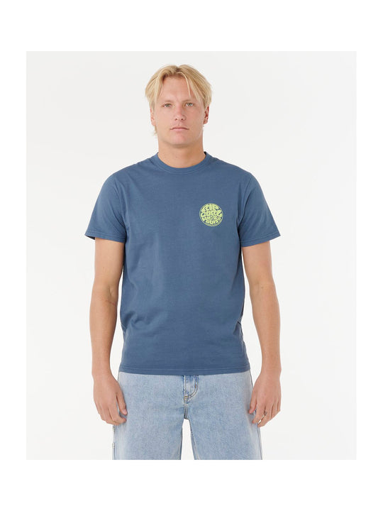 Koszulka RIP CURL WETTIE ICON TEE granatowa
