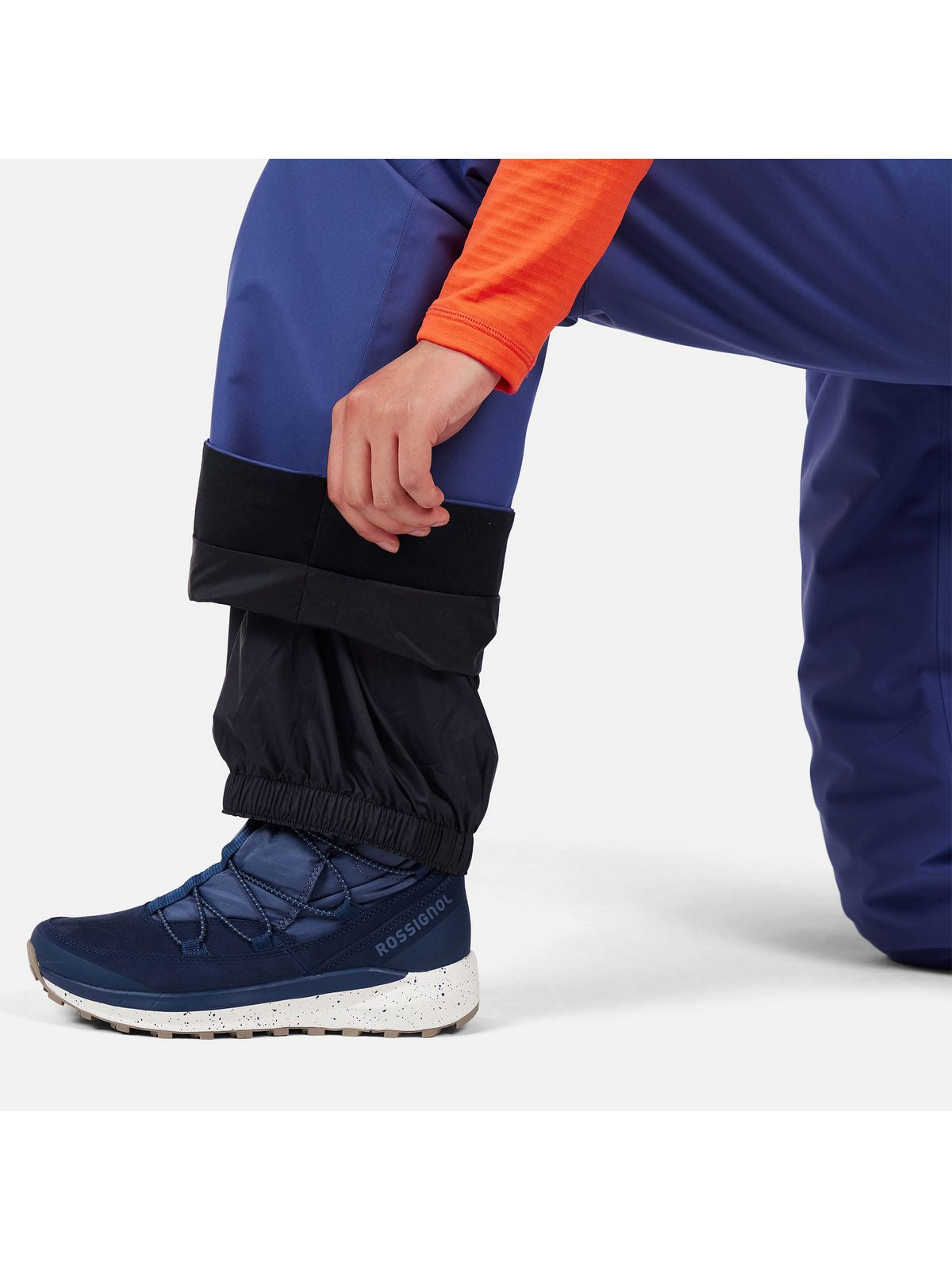 Spodnie narciarskie damskie ROSSIGNOL W Insulated Ski Pant niebieskie