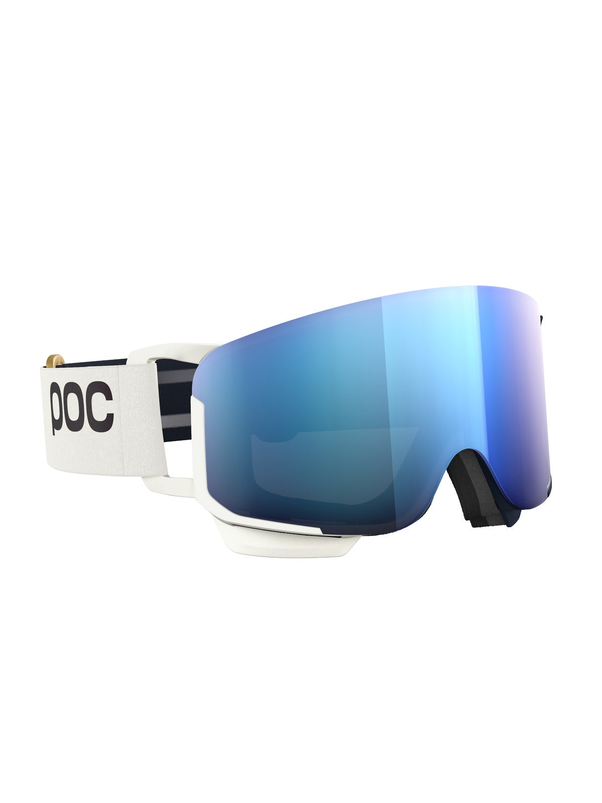 Gogle narciarskie POC Nexal Mid Wide Fit Cat 2 biało/granatowy