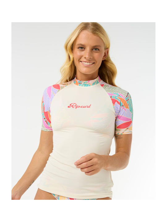 Koszulka do pływania RIP CURL Cala Vadella Ss Rash Vest
