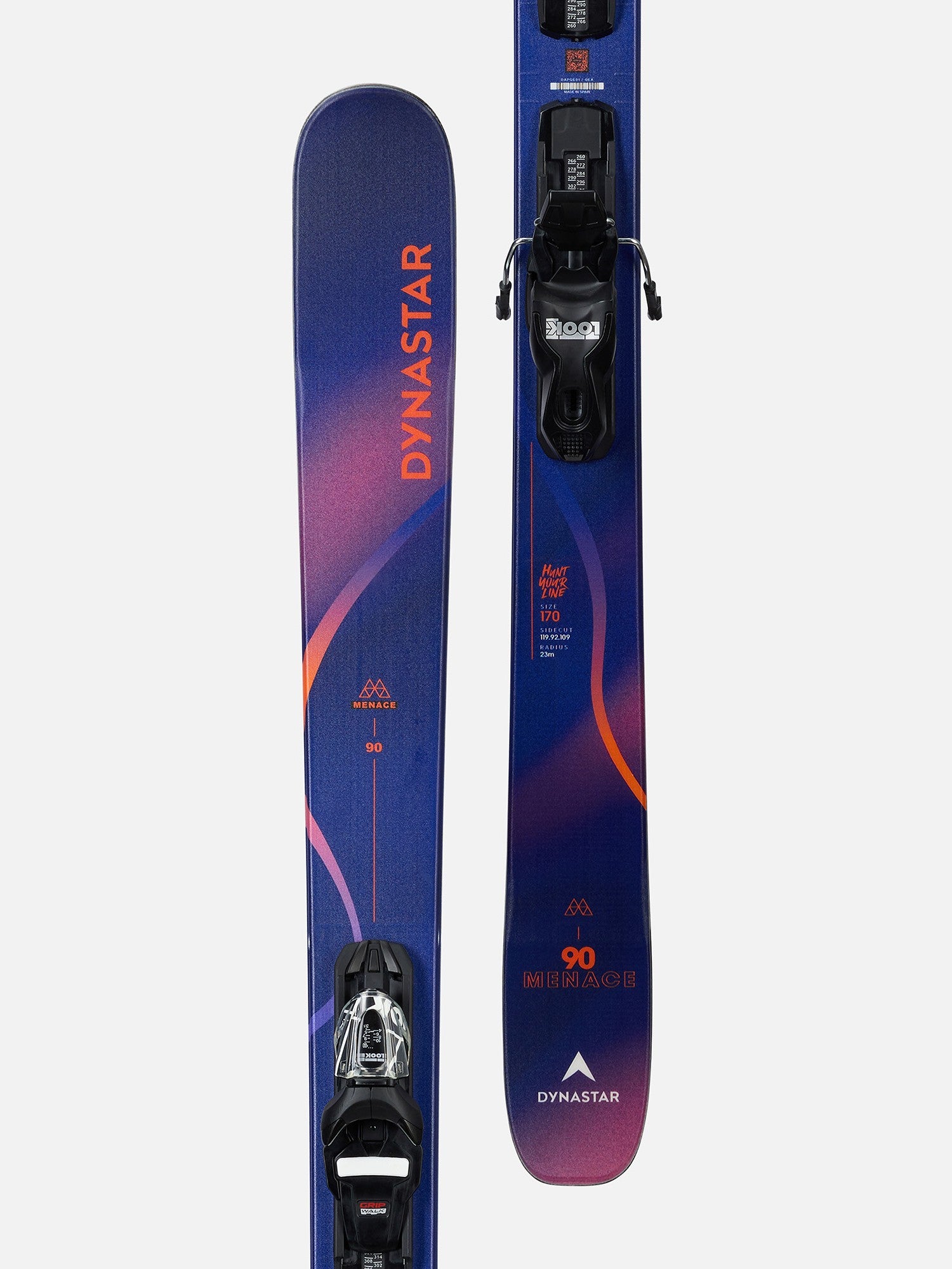 Narty DYNASTAR M-Menace 90 + wiązania LOOK Xpress 11 Gw B93 Black