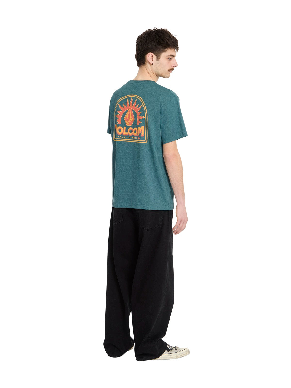 Koszulka rowerowa VOLCOM Solstice Hth Sst zielony