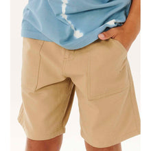 Szorty chłopięce RIP CURL Hyped Canvas Short-Boy beżowe
