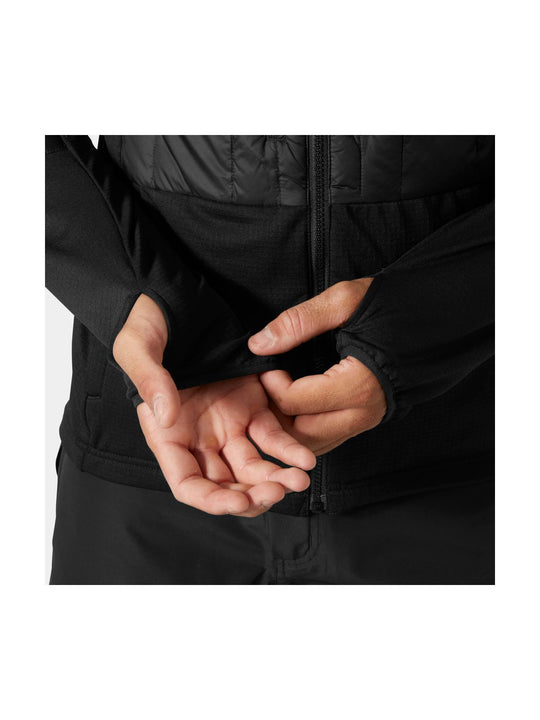 Kurtka narciarska męska HELLY HANSEN RIDGE HYBRID INSULATOR czarna
