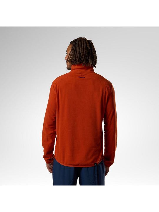 Bluza męska ROSSIGNOL M Quarter Zip Polar Fleece brązowa
