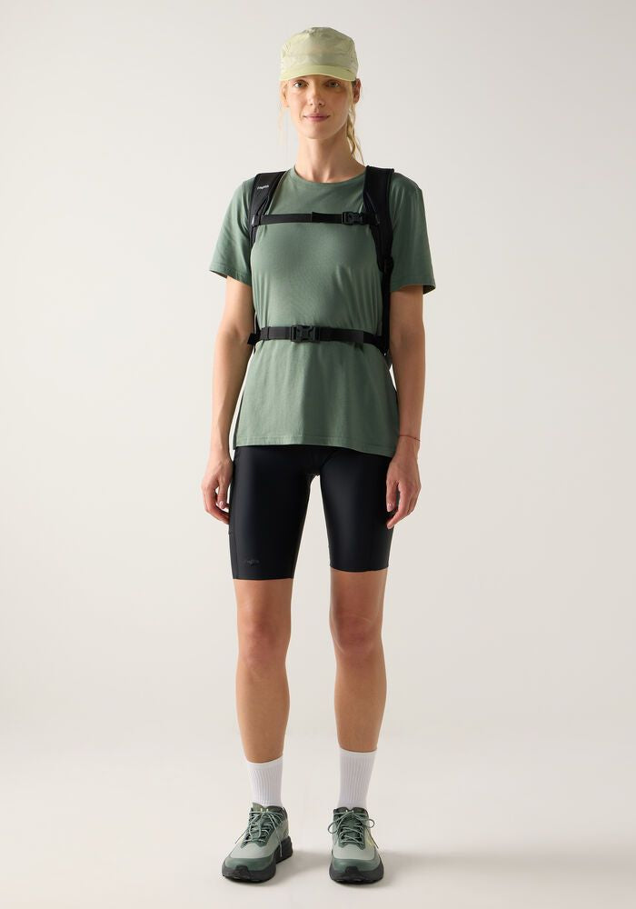 Koszulka HAGLÖFS Outsiders Graphic Tee Women chlorophyll green
