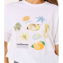 Koszulka damska RIP CURL Poolside Heritage Tee biała
