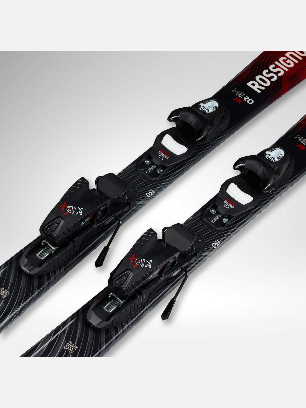 Narty dla dzieci ROSSIGNOL Hero Jr 100-140 Kid-X + wiązania LOOK Kid 4 Gw B76 Black