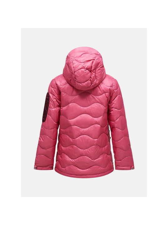 Kurtka damska PEAK PERFORMANCE Helium Utility Down Hood Jacket różowa
