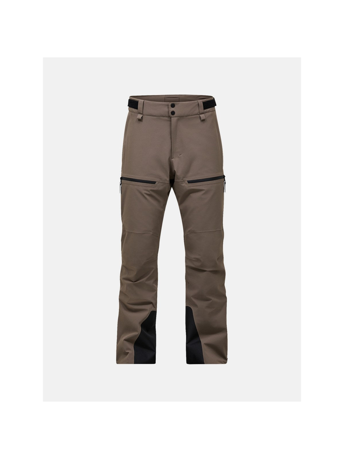 Spodnie narciarskie męskie PEAK PERFORMANCE Whitelight HIPE 2L Insulated Shell Pants brązowe