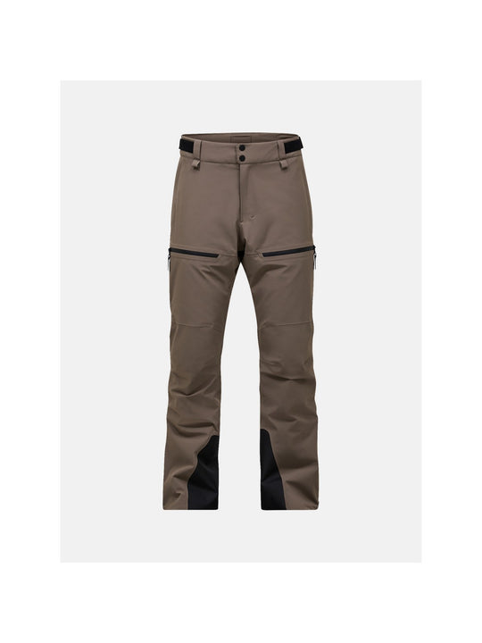 Spodnie narciarskie męskie PEAK PERFORMANCE Whitelight HIPE 2L Insulated Shell Pants brązowe
