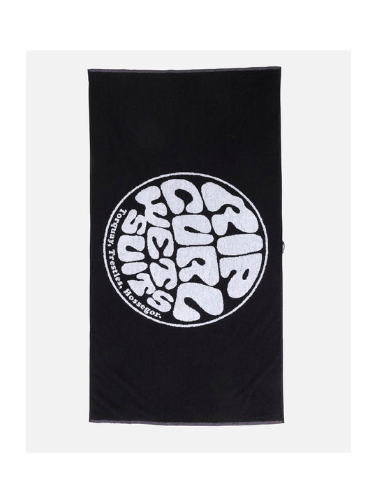 Ręcznik plażowy RIP CURL Logos Towel czarny
