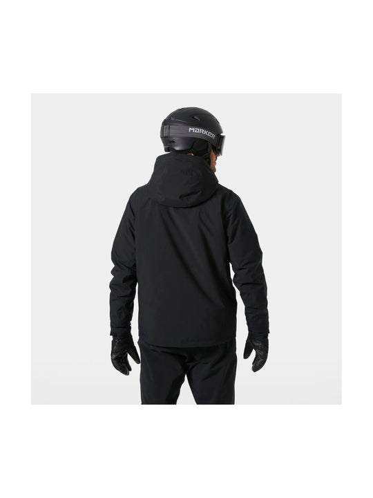 Kurtka narciarska męska HELLY HANSEN CREWSER INSULATED JACKET czarna
