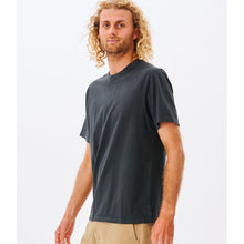 Koszulka męska RIP CURL Plain Wash Tee czarny
