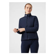 Kurtka damska HELLY HANSEN W Crew Insulator Jacket 2.0 kolor granatowy
