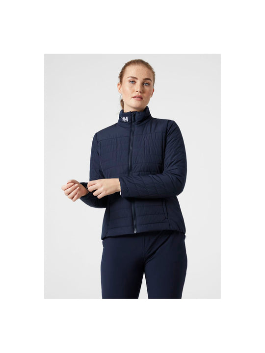 Kurtka damska HELLY HANSEN W Crew Insulator Jacket 2.0 kolor granatowy
