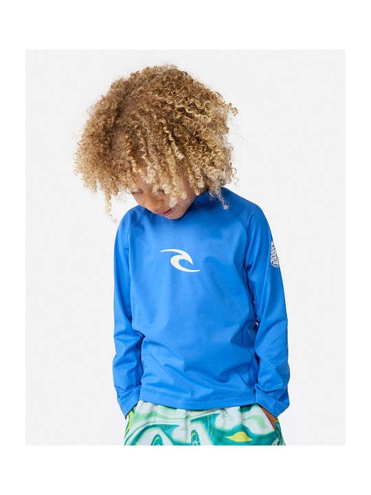 Lycra chłopięca RIP CURL Waves Upf L/S-Boy niebieska
