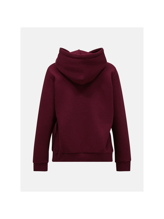 Bluza damska PEAK PERFORMANCE Original Small Logo Hood bordowa

