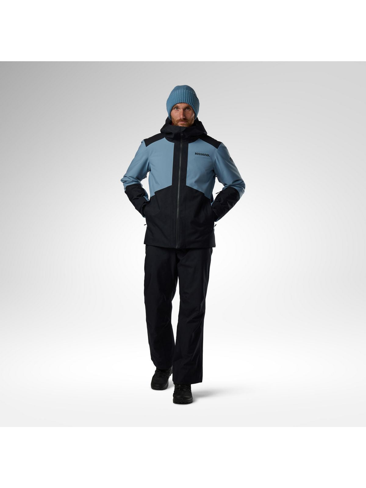 Kurtka narciarska męska ROSSIGNOL Rochrun Insulated Jkt niebieska