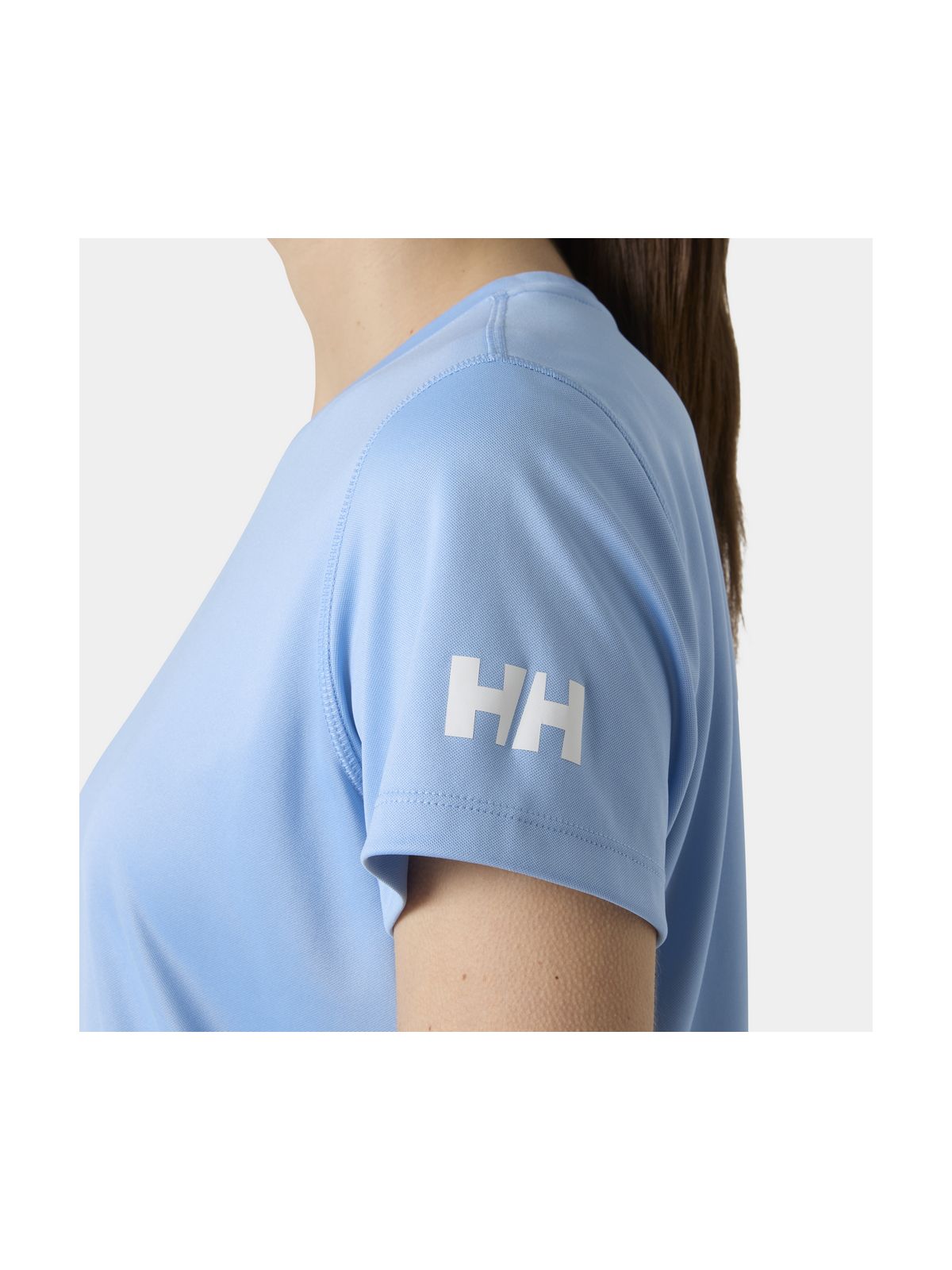 Koszulka damska HELLY HANSEN W HH TECH T-SHIRT 2.0 niebieska