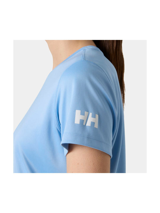 Koszulka damska HELLY HANSEN W HH TECH T-SHIRT 2.0 niebieska
