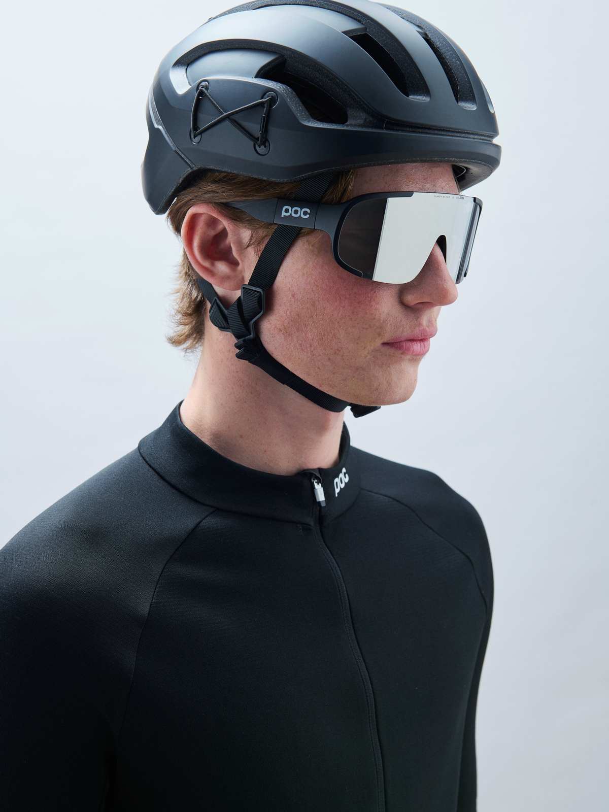 Okulary rowerowe POC Aspire czarny - Clarity Road/Sunny Silver Cat 2