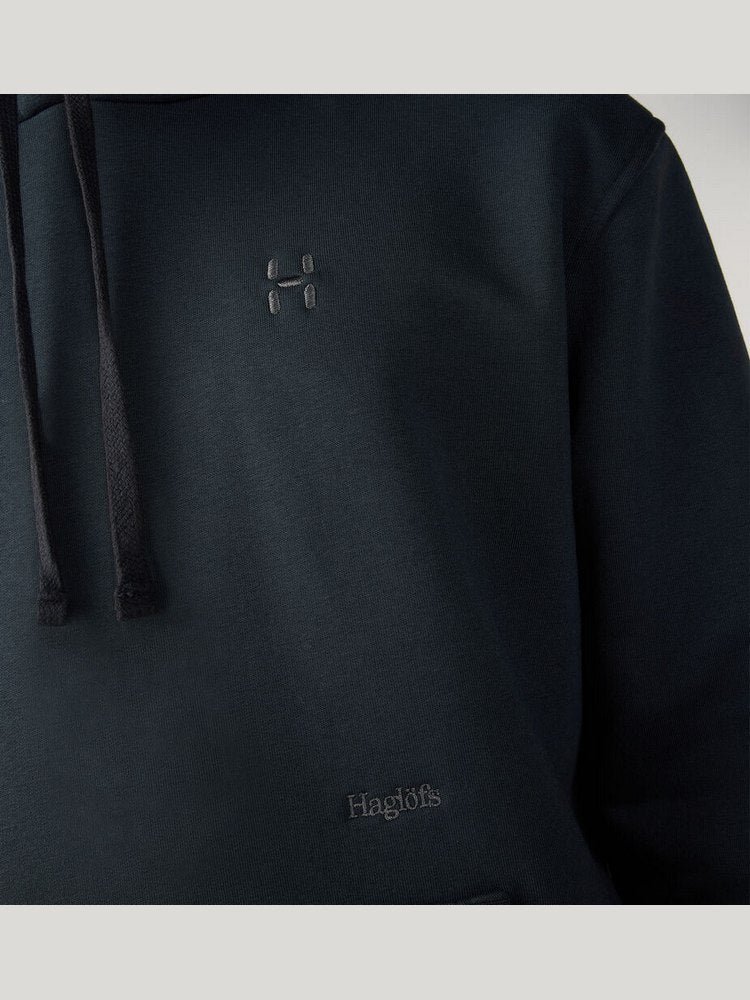 Bluza z kapturem męska HAGLÖFS Hoodie True Black