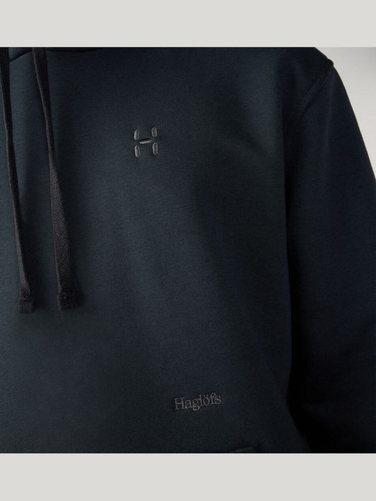Bluza z kapturem męska HAGLÖFS Hoodie True Black
