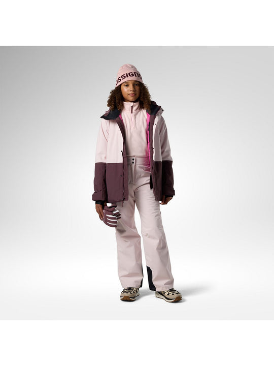Spodnie narciarskie juniorskie ROSSIGNOL Girl Insulated Ski Pant różowe

