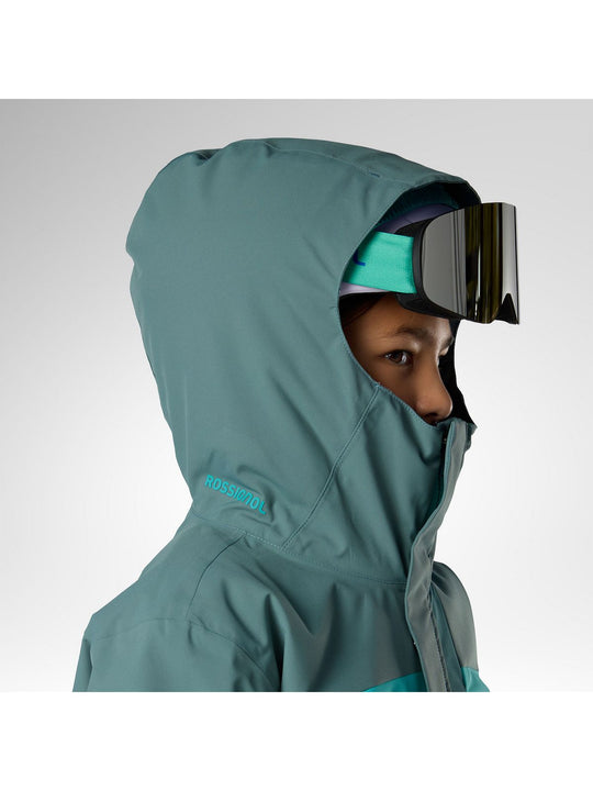 Kurtka narciarska juniorska ROSSIGNOL Jr Wispile Insulated Ski Jkt zielona
