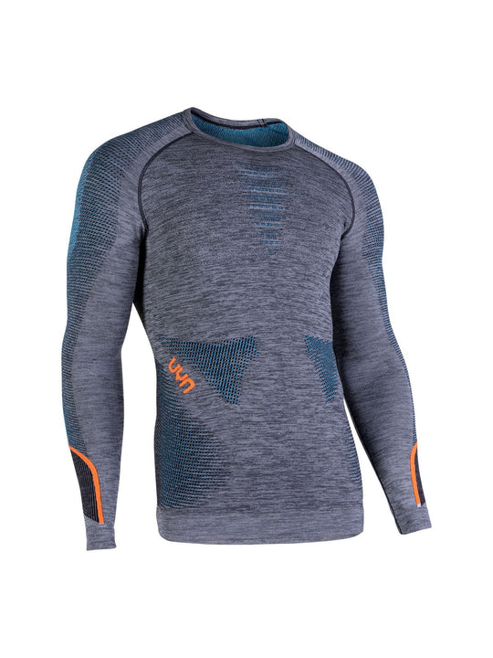 Koszulka UYN Ambityon Uw Shirt Lg Sl. Melange czarny
