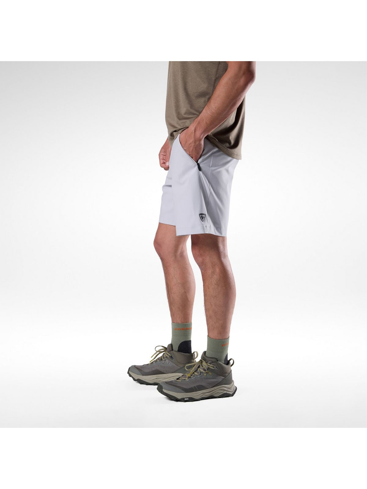 Szorty męskie ROSSIGNOL M Stretch Chino Short 7' szare