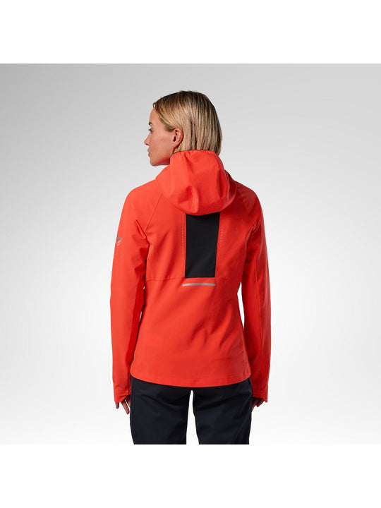 Kurtka damska ROSSIGNOL W Venon Wind Hoodie Jacket czerwona
