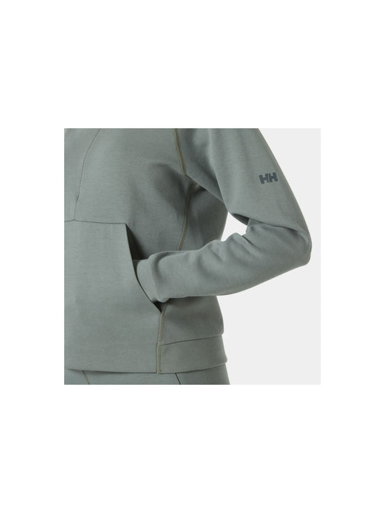 Bluza damska HELLY HANSEN W HP TECH SWEAT HALF szara - Adventure Sports
