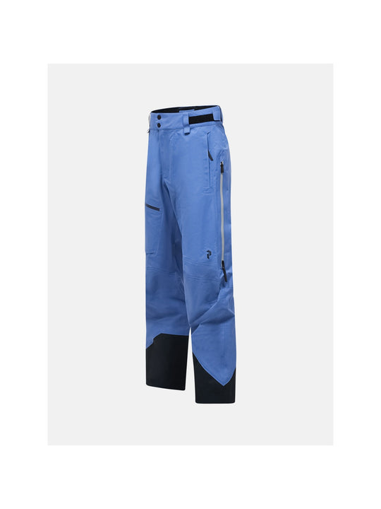 Spodnie narciarskie męskie PEAK PERFORMANCE Alpine GORE-TEX C-Knit 3L Shell Pants niebieskie
