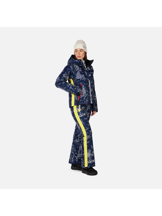 Kurtka narciarska damska ROSSIGNOL W JCC SUBLIM JKT granatowa
