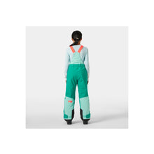 Spodnie narciarskie dziecięce HELLY HANSEN Jr Girl Stellar Bib Pant kolor zielony
