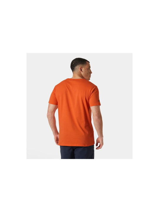 Koszulka HELLY HANSEN SHORELINE T-SHIRT 3. pomarańczowy - Adventure Sports
