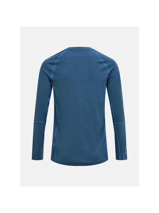 Koszulka Termiczna PEAK PERFORMANCE Magic Crew Wool-blend Baselayer Men niebieski
