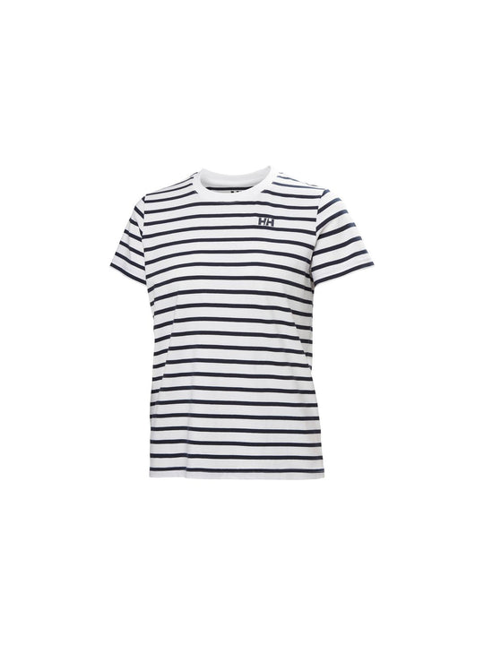 Koszulka damska HELLY HANSEN W Core Graphic T-Shirt 2.0 biała
