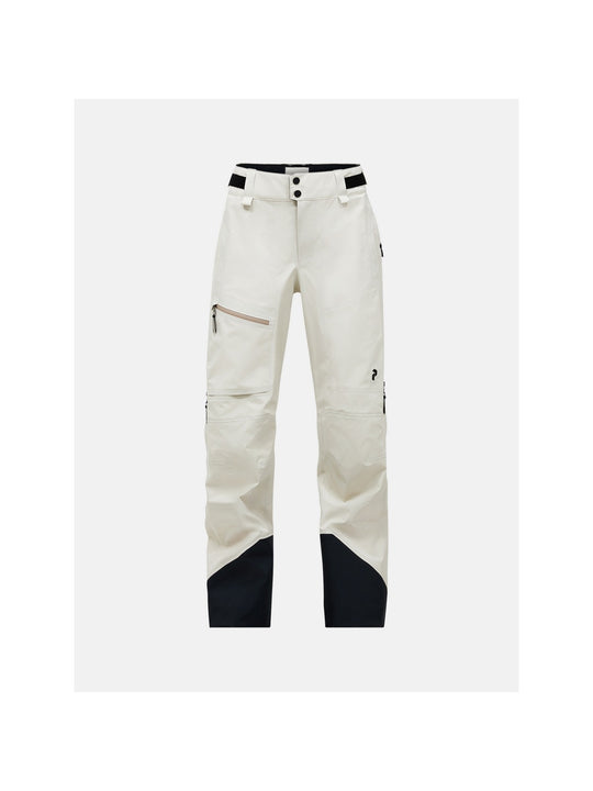 Spodnie narciarskie damskie PEAK PERFORMANCE Alpine GORE-TEX C-Knit 3L Shell Pants piaskowe
