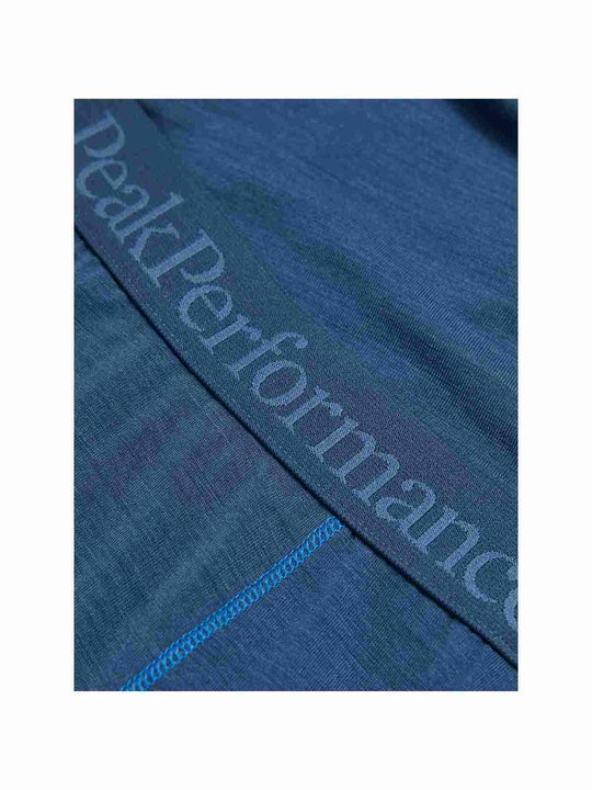 Spodnie Termiczne PEAK PERFORMANCE Magic 3/4 Long Johns Wool-blend Baselayer Men niebieski
