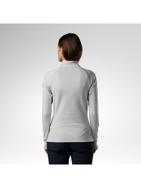 Bluza damska ROSSIGNOL W Premium Half Zip Fleece biała
