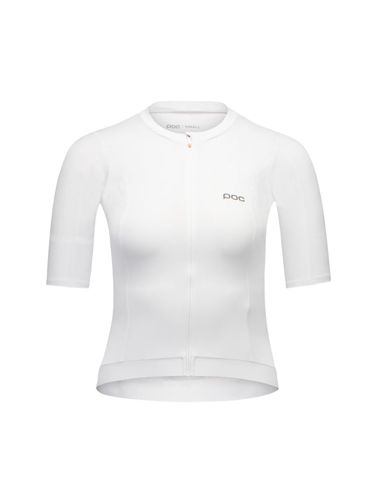 Koszulka rowerowa damska POC W's Cadence Jersey biała
