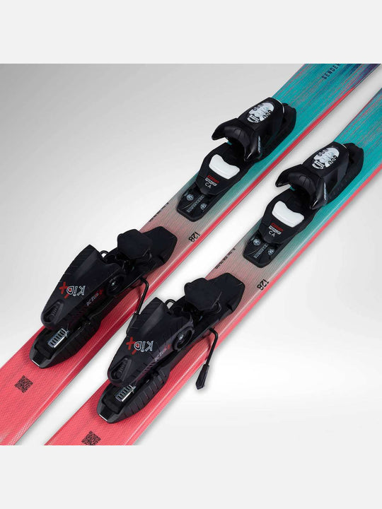 Narty dla dzieci ROSSIGNOL Sender Jr Kid-X + wiązania LOOK Kid 4 Gw B76 Black
