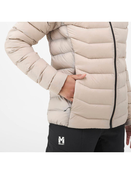 Kurtka MILLET W Kamet Down Hoodie Beżowy
